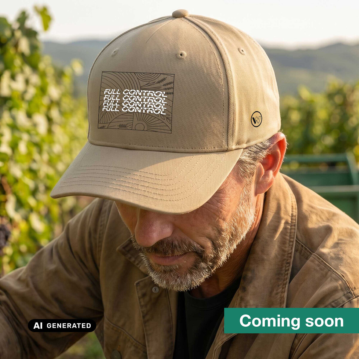 Cap Full Control Beige